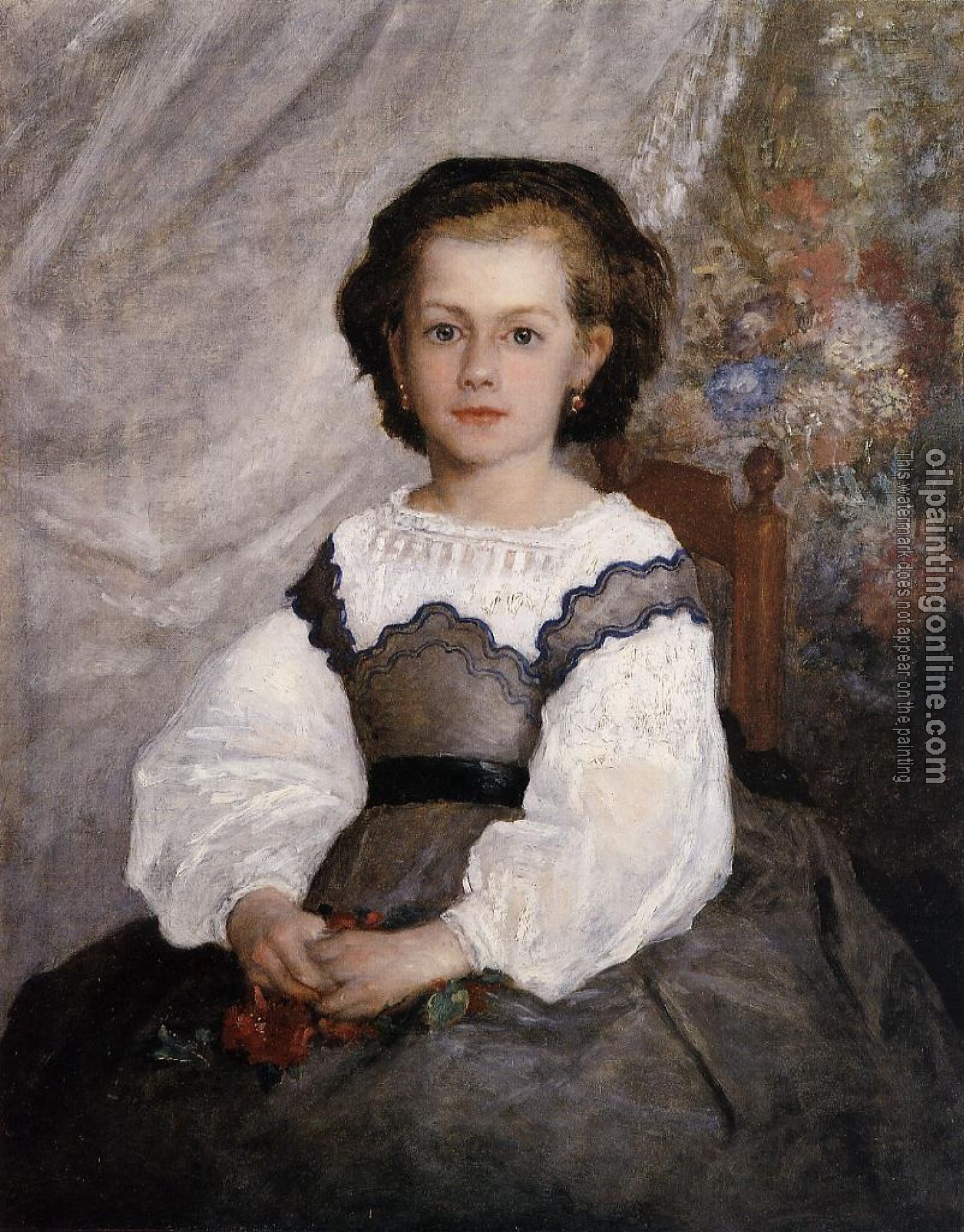 Renoir, Pierre Auguste - Mademoiselle Romaine Lacaux